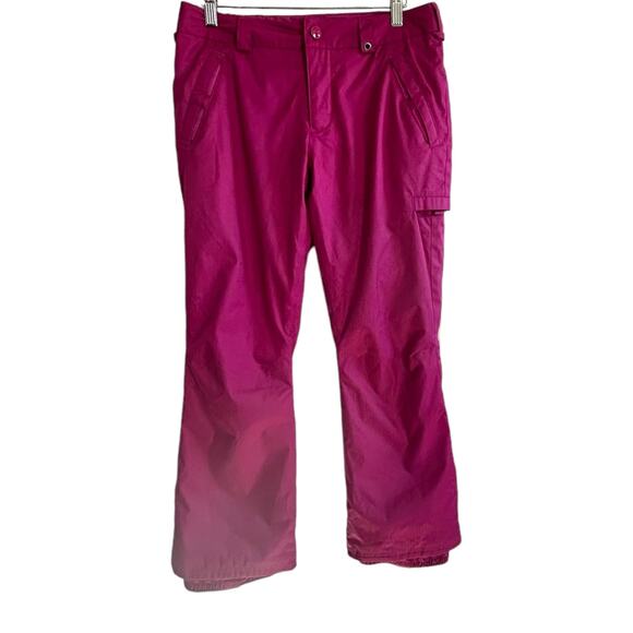 Burton Dryride Youth Girls Pink Snow Ski Pants L 14-16 - Picture 1 of 7